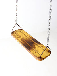 mid-century metal swing