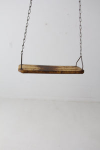mid-century metal swing