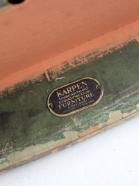 antique Karpen Furniture side table