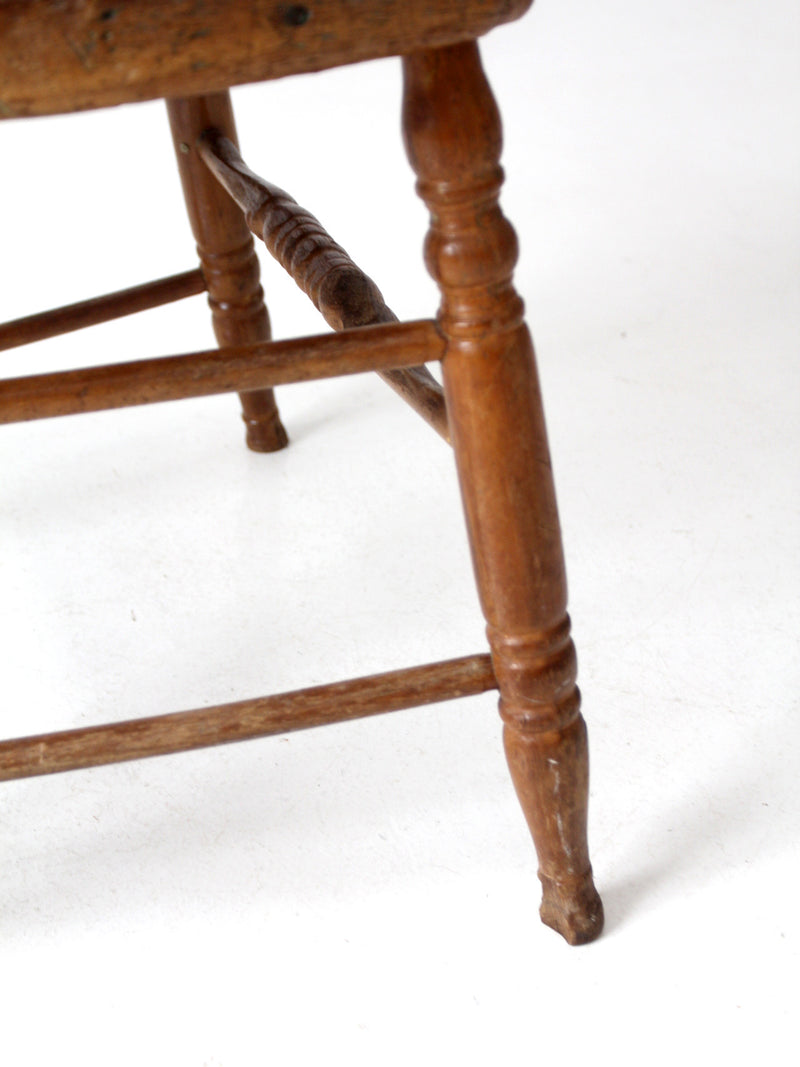 antique Windsor captains chair