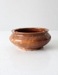 vintage studio pottery bowl