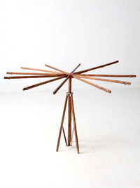 antique laundry rack