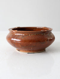 vintage studio pottery bowl