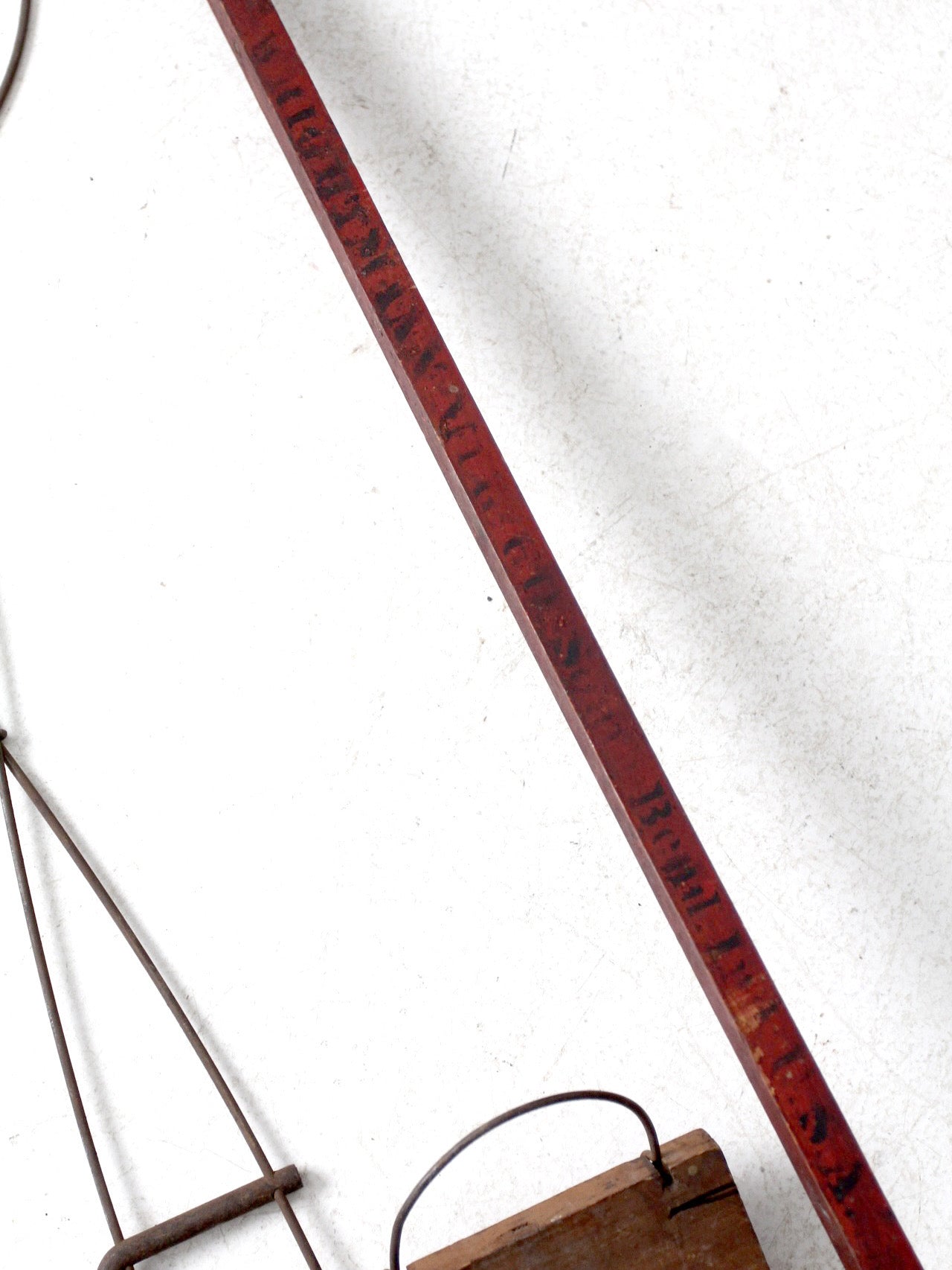 antique Cyclone Go-ZY rug beater by Wrightman Co.