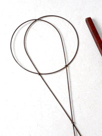 antique Cyclone Go-ZY rug beater by Wrightman Co.