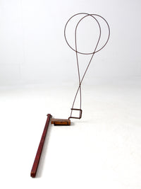 antique Cyclone Go-ZY rug beater by Wrightman Co.