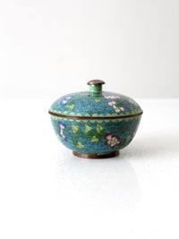 antique Chinese cloisonne box