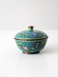 antique Chinese cloisonne box