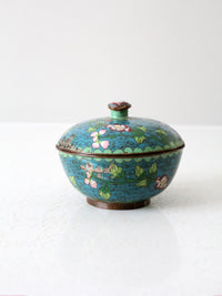 antique Chinese cloisonne box