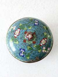 antique Chinese cloisonne box