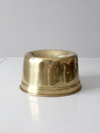 vintage brass spittoon