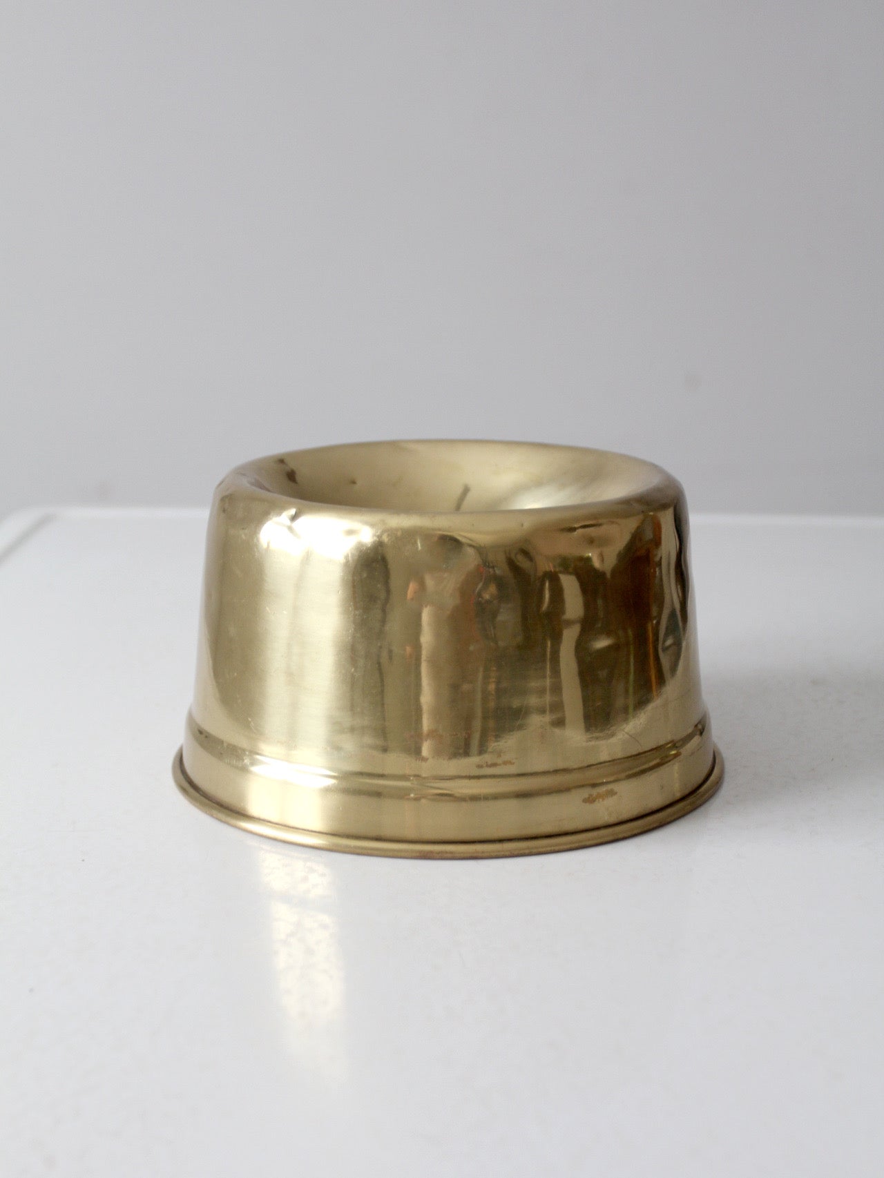 vintage brass spittoon