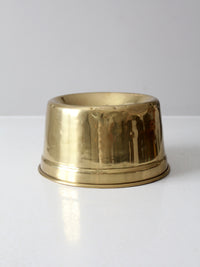 vintage brass spittoon