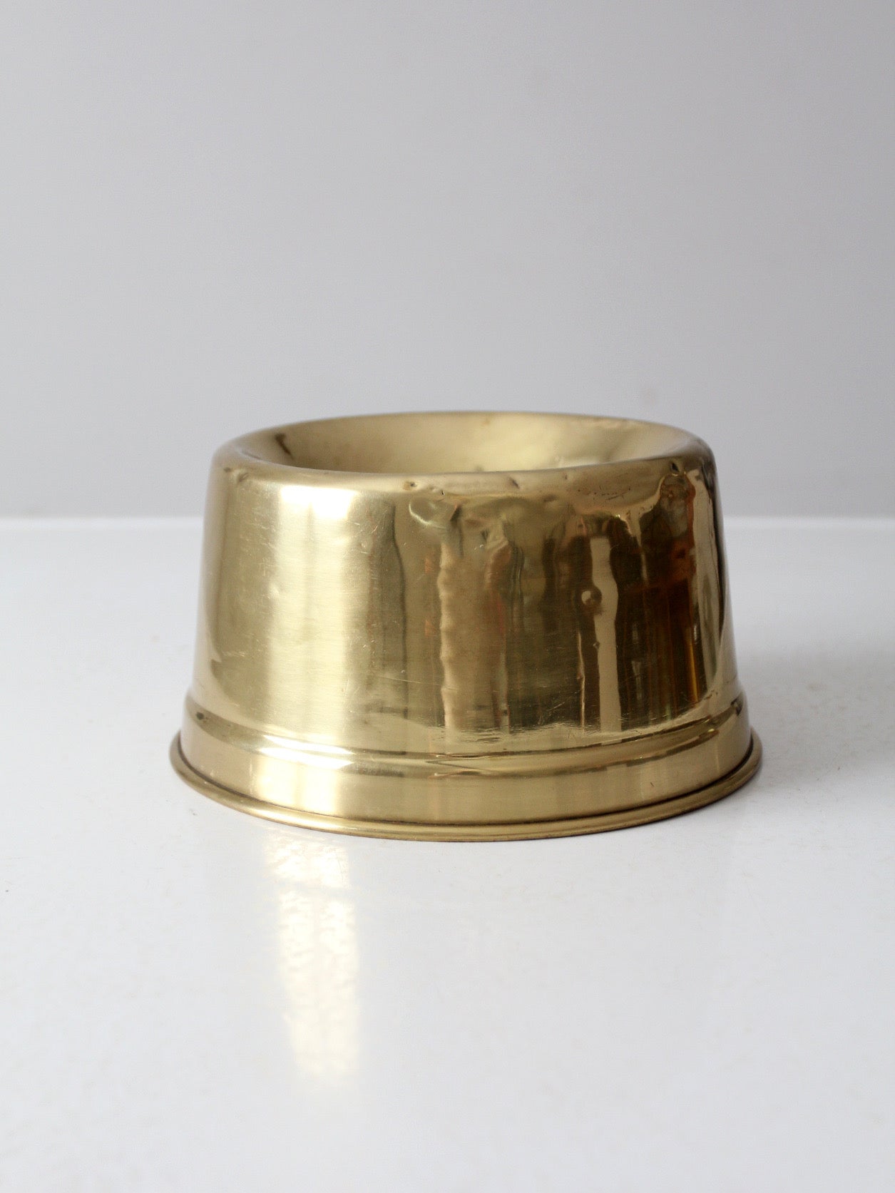 vintage brass spittoon