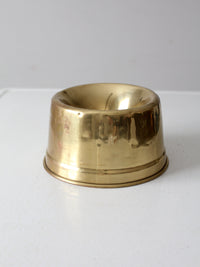 vintage brass spittoon