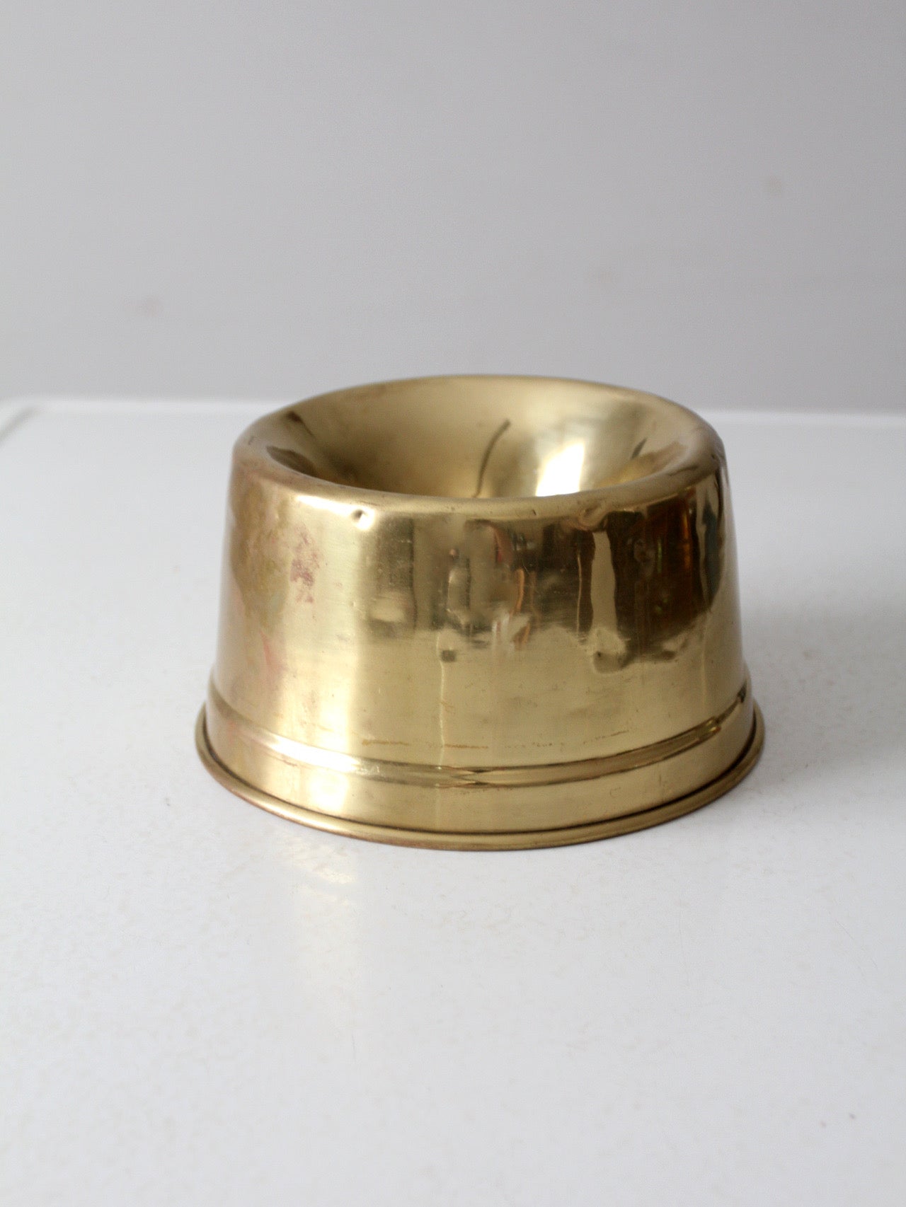 vintage brass spittoon