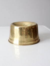 vintage brass spittoon