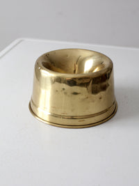 vintage brass spittoon