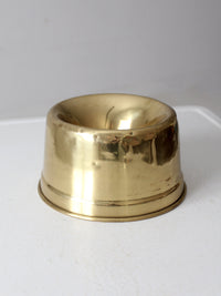 vintage brass spittoon