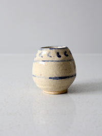 vintage studio pottery vase