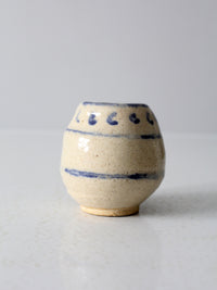 vintage studio pottery vase