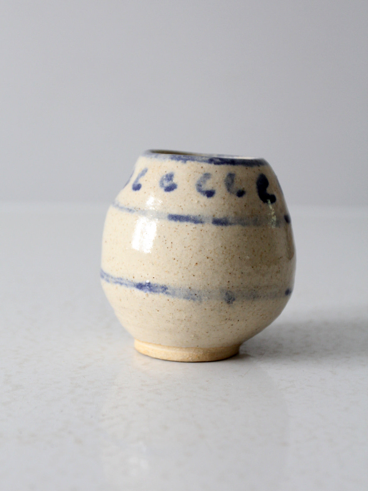 vintage studio pottery vase