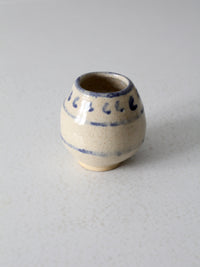 vintage studio pottery vase