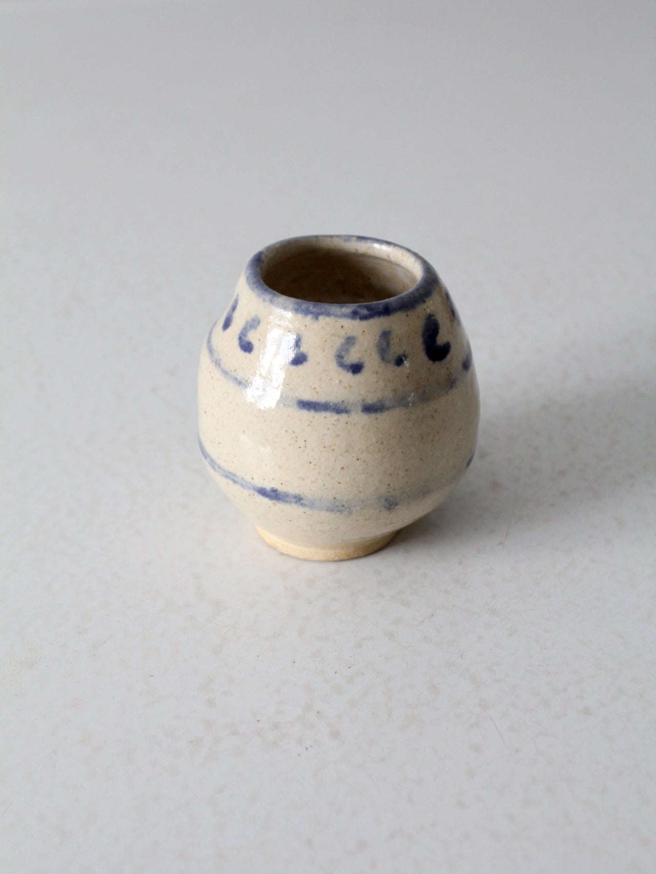 vintage studio pottery vase