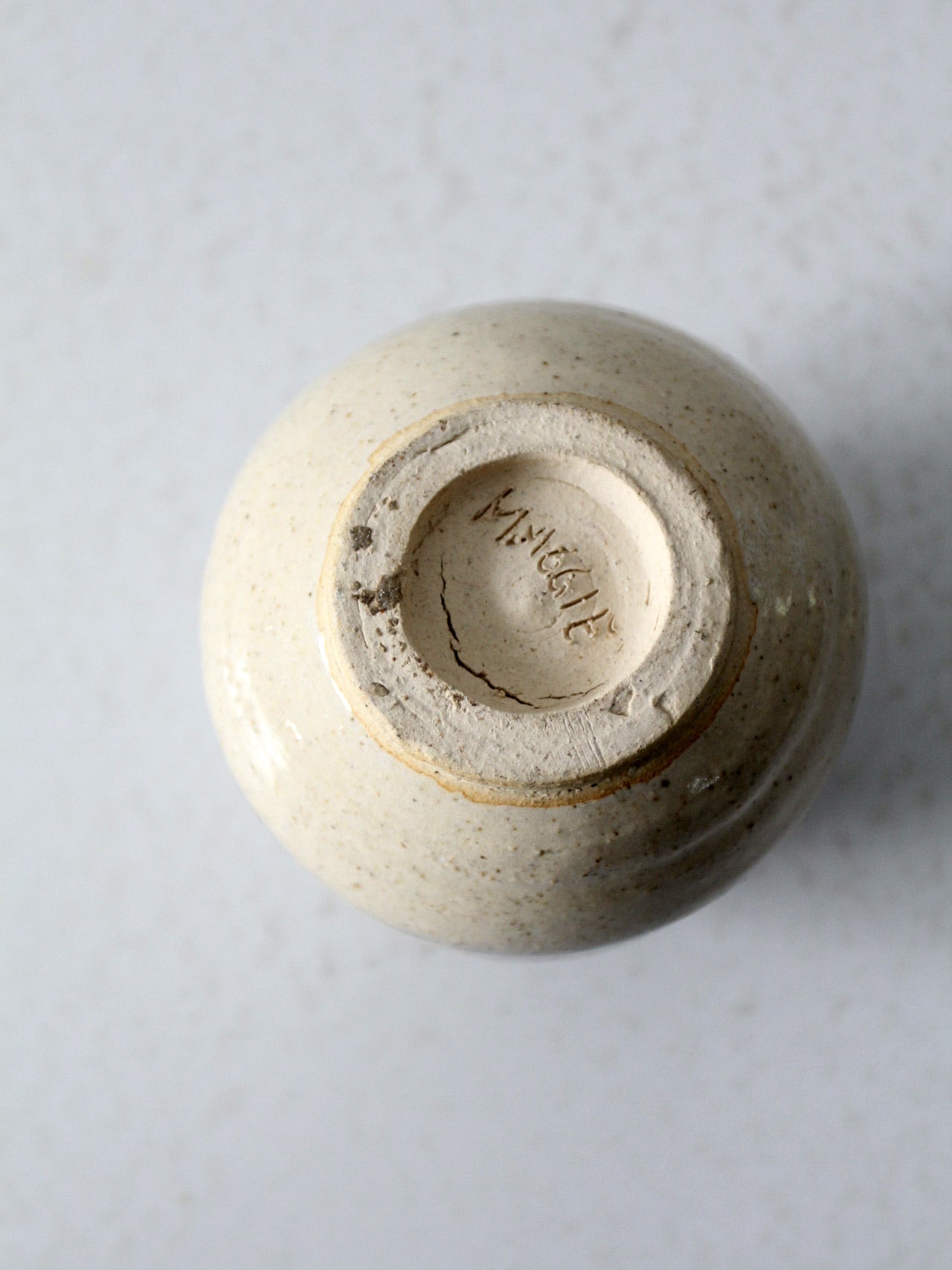 vintage studio pottery vase