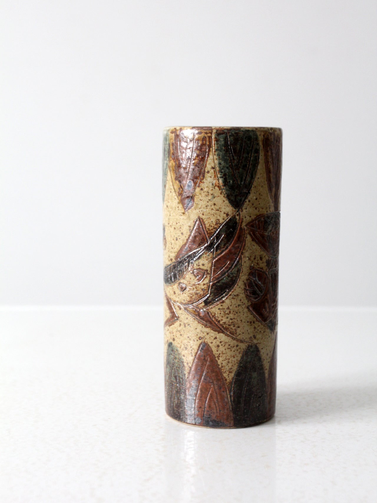 mid-century OMC vase
