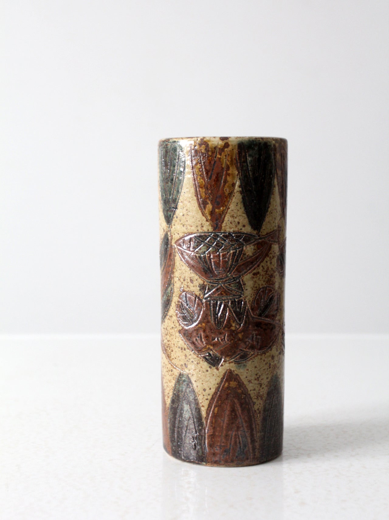 mid-century OMC vase