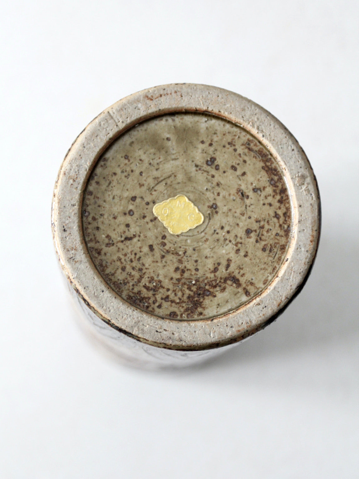 mid-century OMC vase