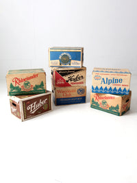 vintage Wisconsin beer collection of 7