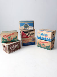 vintage Wisconsin beer collection of 7