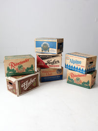 vintage Wisconsin beer collection of 7