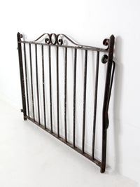 antique wrought iron gate