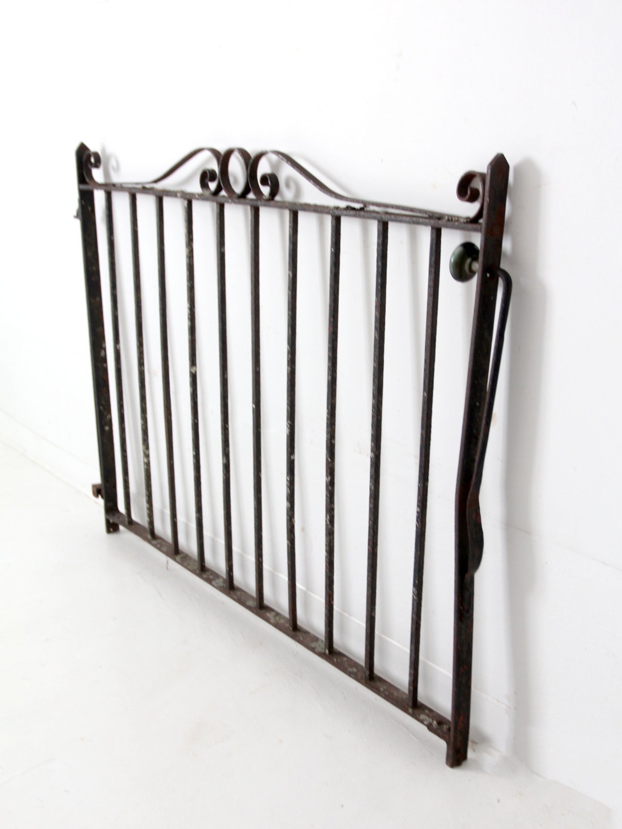 antique wrought iron gate