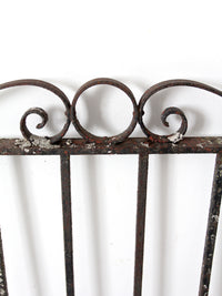 antique wrought iron gate