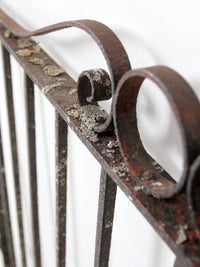 antique wrought iron gate