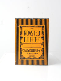 antique Sears Roebuck Co coffee bin