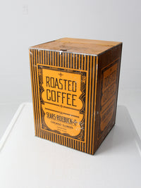 antique Sears Roebuck Co coffee bin