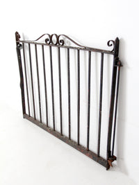 antique wrought iron gate