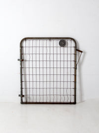 vintage Sears metal garden gate