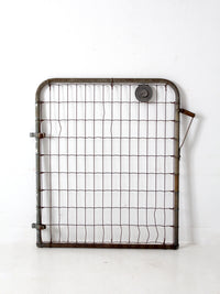 vintage Sears metal garden gate