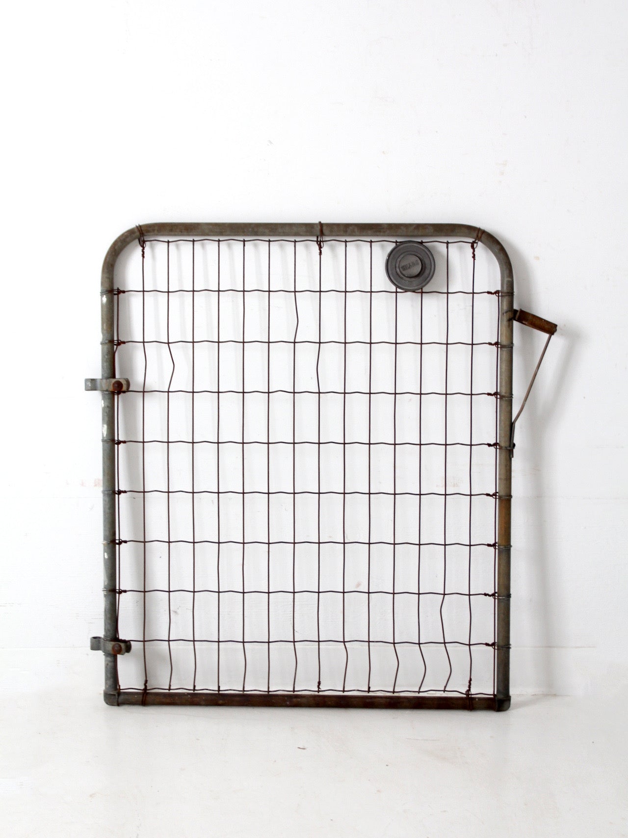 vintage Sears metal garden gate