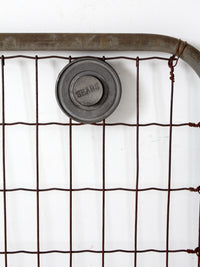 vintage Sears metal garden gate