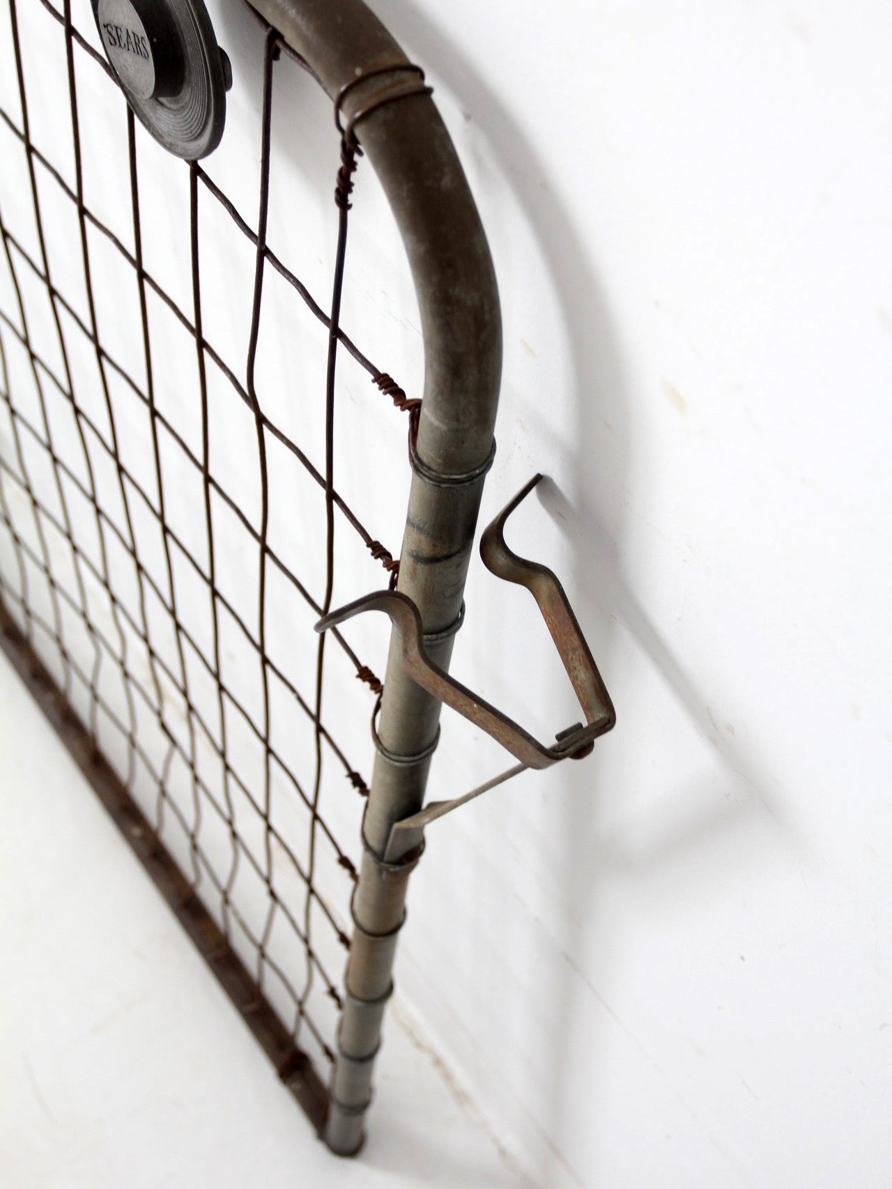 vintage Sears metal garden gate