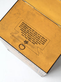 antique Sears Roebuck Co coffee bin