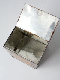 antique Sears Roebuck Co coffee bin