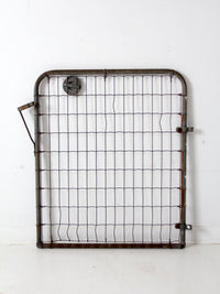 vintage Sears metal garden gate